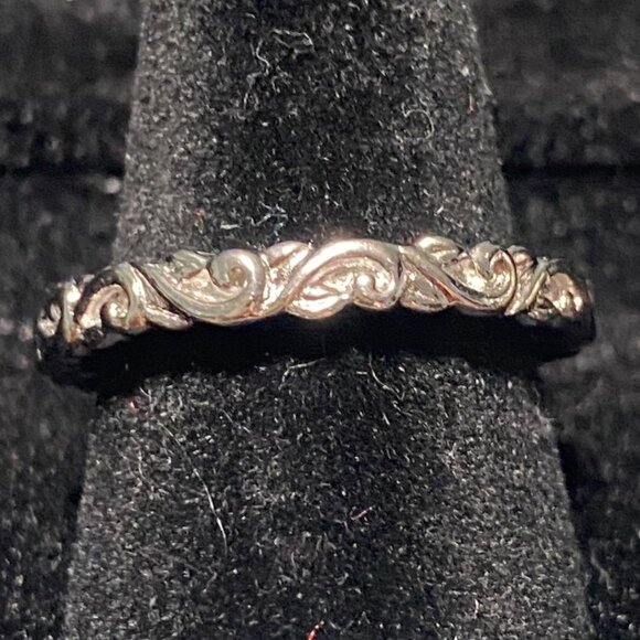 Stacker Ring Size 7.5 SAI Jewelry Sterling Silver Stamped 925 - Picture 3 of 8